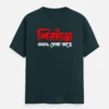 Sirdara Ekhono Soja Ache - Bengali Printed Unisex T-shirt in Petrol Blue