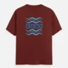 Jajabor – Bengali Printed Unisex T-Shirt in Brick Red