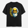 Chitto jetha Bhayshunyo - Rabindranath Tagore t-shirt in Black color