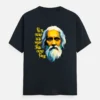 Chitto jetha Bhayshunyo - Rabindranath Tagore t-shirt in Navy Blue color