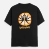 Durgotinashini - Maa Durga t-shirt in Black