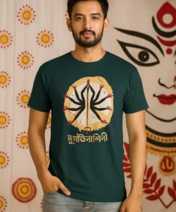 Durgotinashini - Bengali Printed Unisex T-shirt