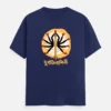 Durgotinashini - Maa Durga t-shirt in Royal Blue