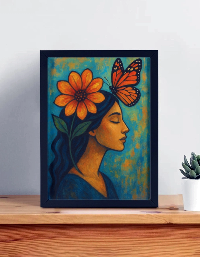 Silent Bloom – Artistic Wall Poster