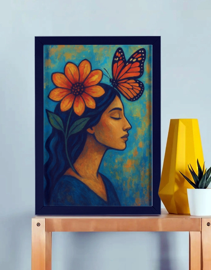 Silent Bloom – Artistic Wall Poster