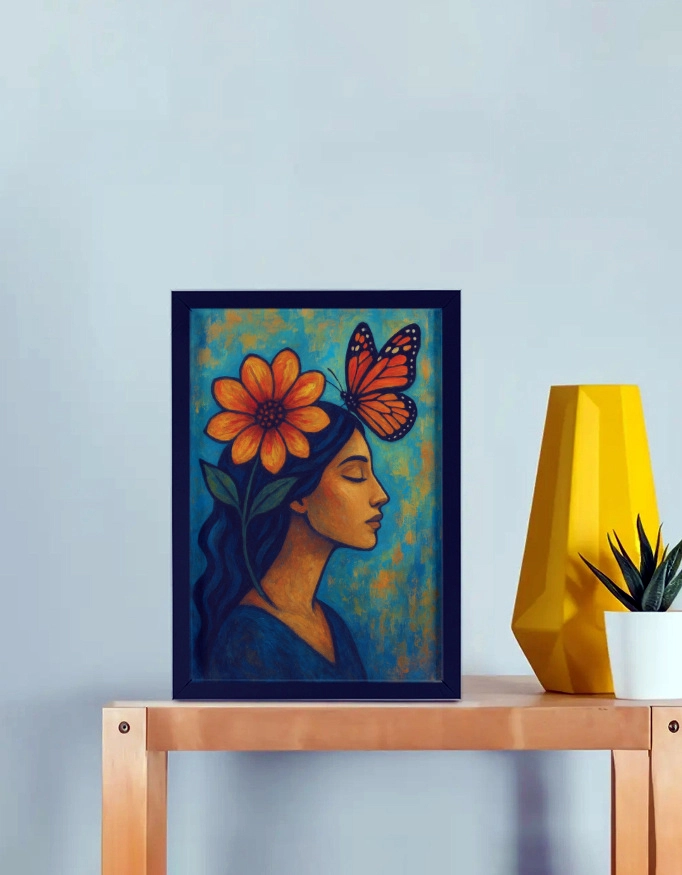 Silent Bloom – Artistic Wall Poster