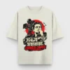 Maharaja Tomare Selam Satyajit Ray tribute oversized t-shirt in Off White