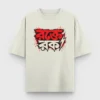 Rokte Rock Bengali oversized t-shirt in Off White color